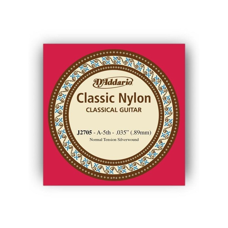 5ª Daddario J2705 Classic Nylon Tension Normal
