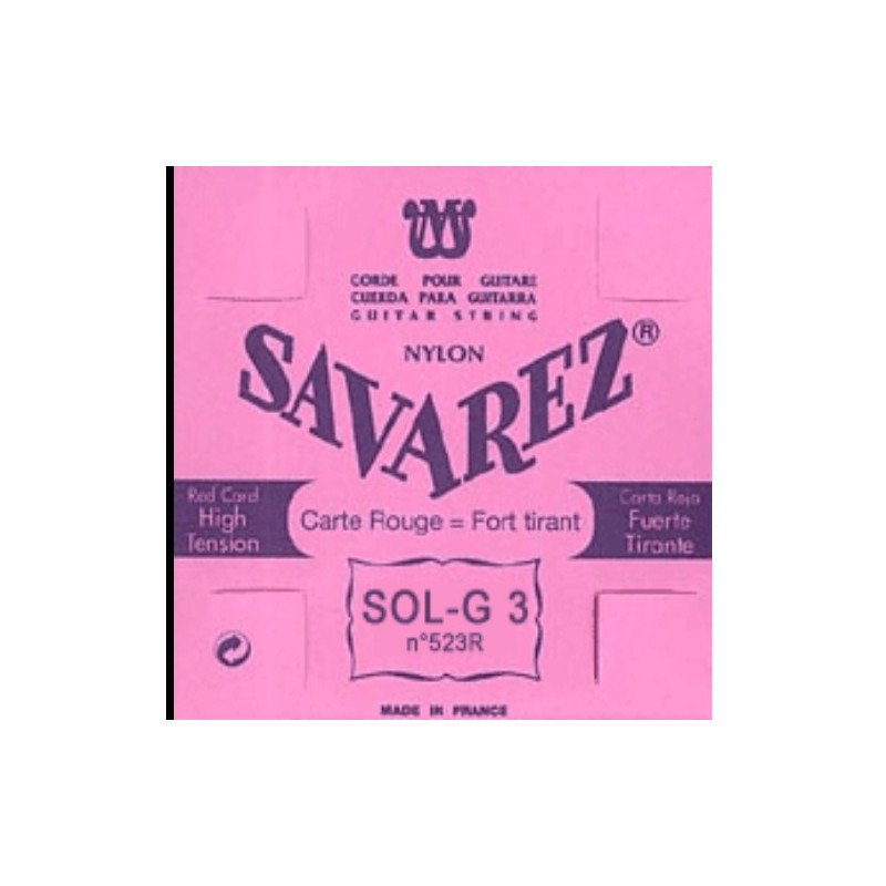 3ª Savarez 523R Tension Fuerte