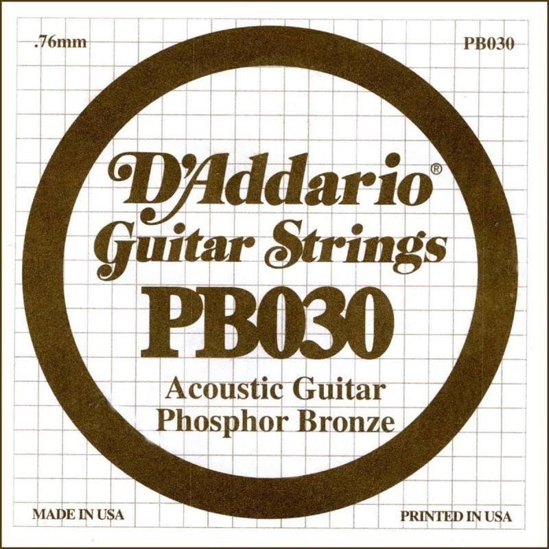 4ª Acustica Daddario PB030 Bronze 030