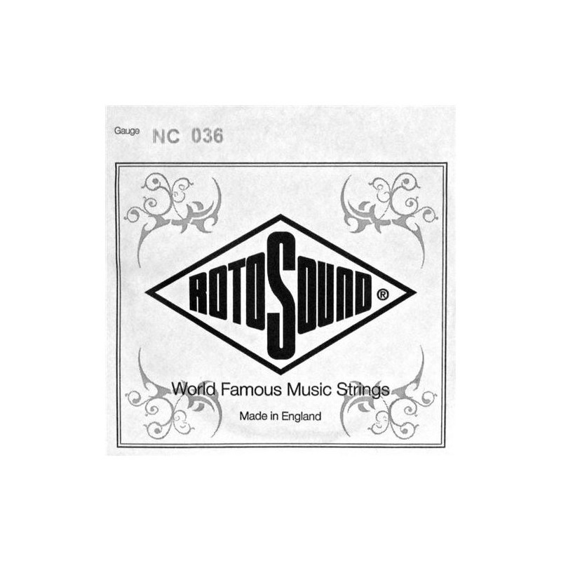 5ª Rotosound NC036 cuerda guitarra electrica 036