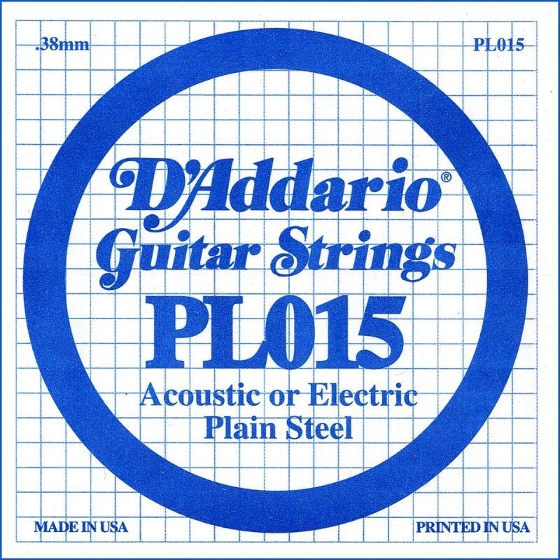 2ª Acustica/Electrica Daddario PL015 015