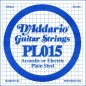 2ª Acustica/Electrica Daddario PL015 015