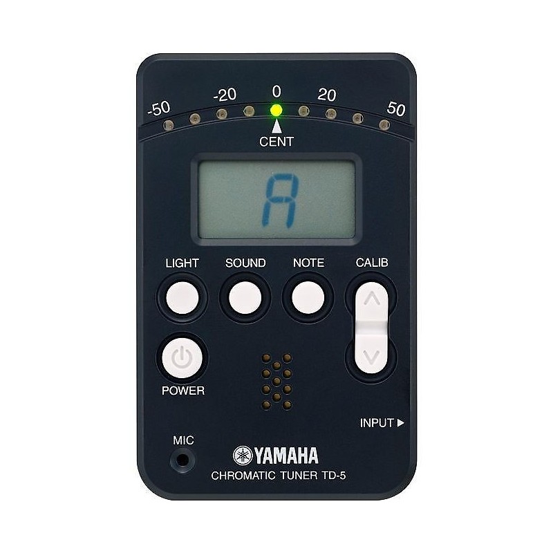 Yamaha TD-5BK Digital Chromatic Tuner