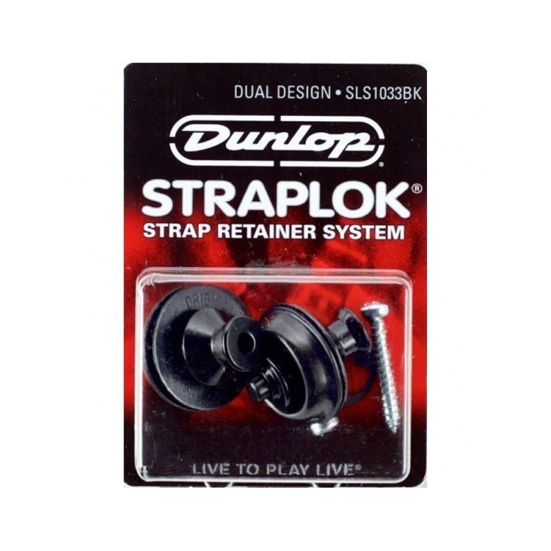 Dunlop SLS1033BK Straplok negro