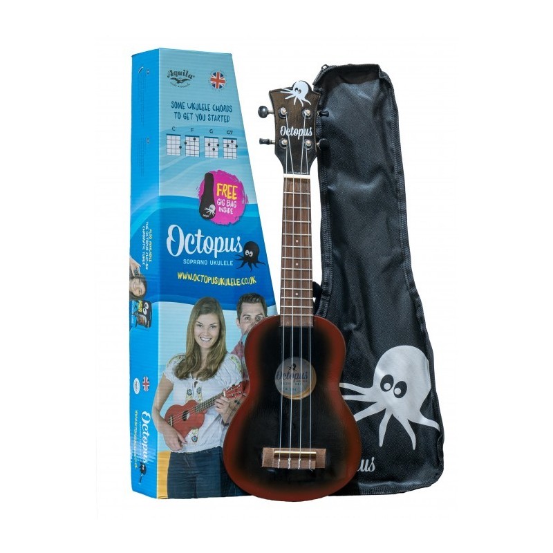 Octopus UK-205BKB Negro soprano