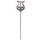 Obrac 1237 g atril marcha flexible rabo largo 25 cm