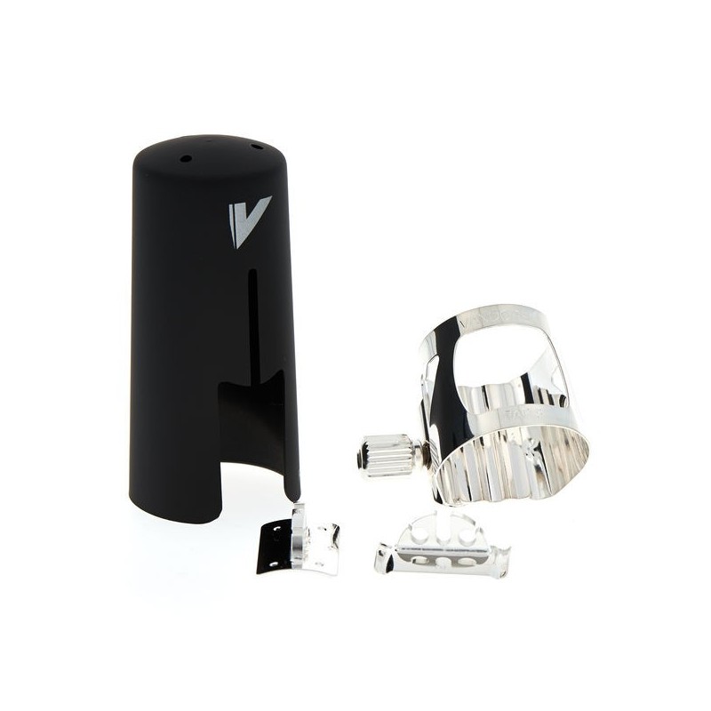 Vandoren Optimum Plateada Lc732A Abrazadera + Boquillero (Clarinete Mib o Requinto)