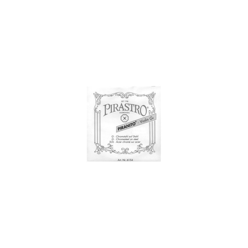 4ª Pirastro Piranito 6154 G (Sol) 1/32 - 1/16