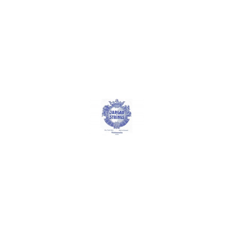 2ª CUERDA CELLO JARGAR AZUL 4\4 MEDIUM CROMO
