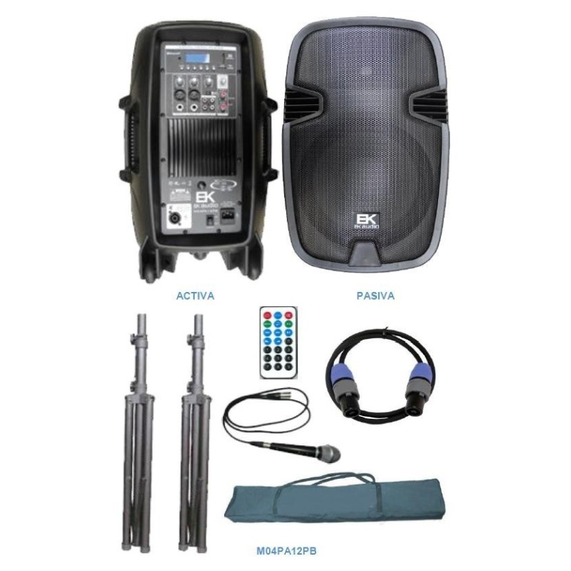 EK Audio M04PA12PB equipo pa 12 400w