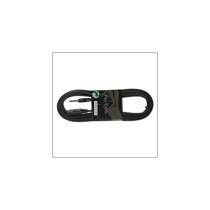 CABLE STANDAR MICRO MPC-232BN-6M XLRF-JACK 20AW
