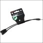 Kirlin Cable Audio Ye-366-0.15M Mini Jack M - 2 Mini Jack H