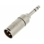 EK Audio A044 adaptador xlr macho - jack stereo 1/4