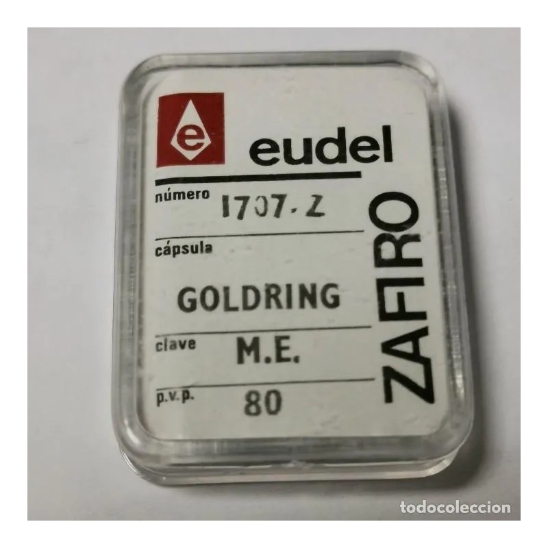EUDEL - 1707-Z GOLDRING  - Aguja De Zafiro