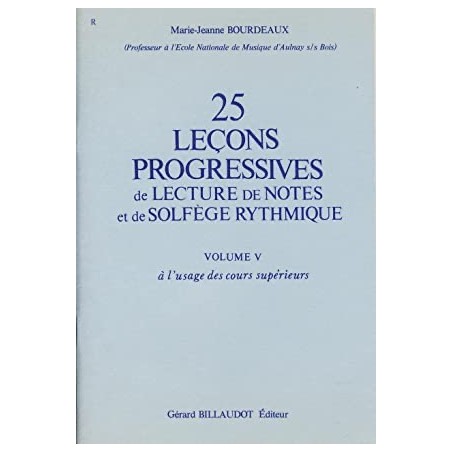 Bourdeaux Volumen V. Editorial Gérard Billaudot