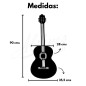 Rocio C16BK negra 3/4