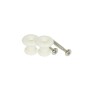 Pivote A024LVY blanco Sujeta bandolera con tornillo (Unidad)
