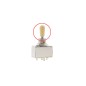 Pivote selector pastilla blanco crema