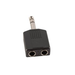 EK Audio A0890 adaptador dual jack mono 1/4 hembra x2 - stereo
