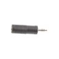 EK Audio A093 adaptador jack stereo 1/4 hembra - mini 3,5 mm