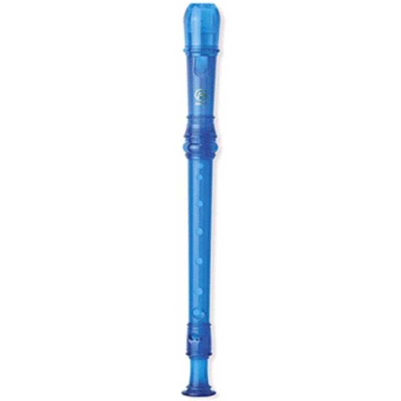 Angel ASRB-251BL Flauta Dulce Soprano Digitacion Barroca Azul