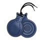 Castañuelas del Sur - Fibra vidrio azul veteado blanco nº5 (mediana) - Gama profesional - Caja doble