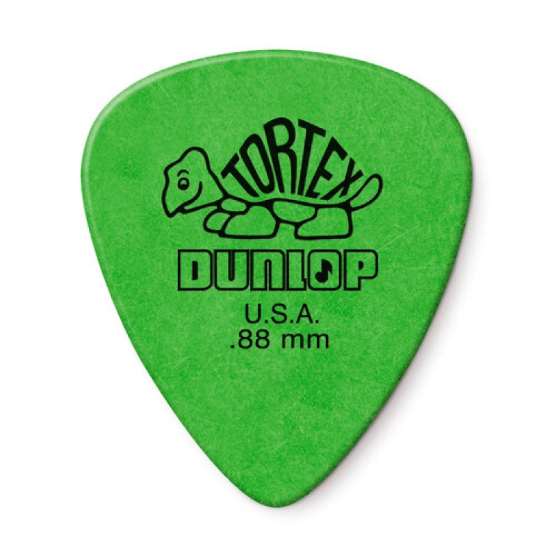 Dunlop 0.88 mm Tortex Verde Standard