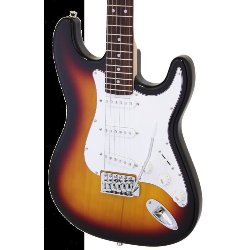 Aria STG003SB stratocaster sombreada