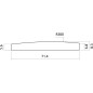 Yellow parts EZ1495 Acustica