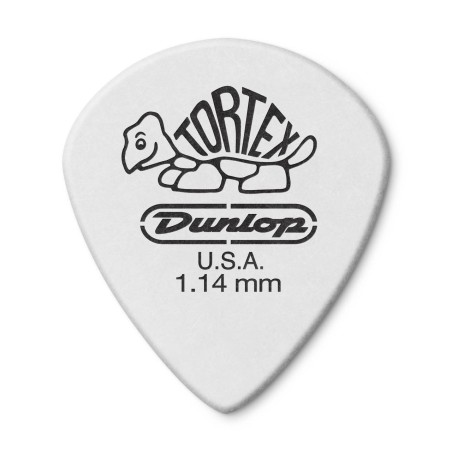 Dunlop 1.14 mm Tortex White Jazz iii 478P-114
