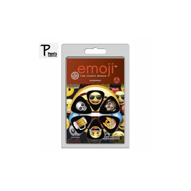 Perris LP-EMO10 Pack 6 Puas Emoji Favourites