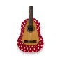 Funda Protectora Roja Lunares Blancos