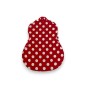 Funda Protectora Roja Lunares Blancos