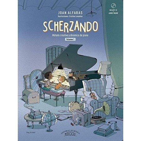 Scherzando, método creativo y dinámico de piano, vol. 1