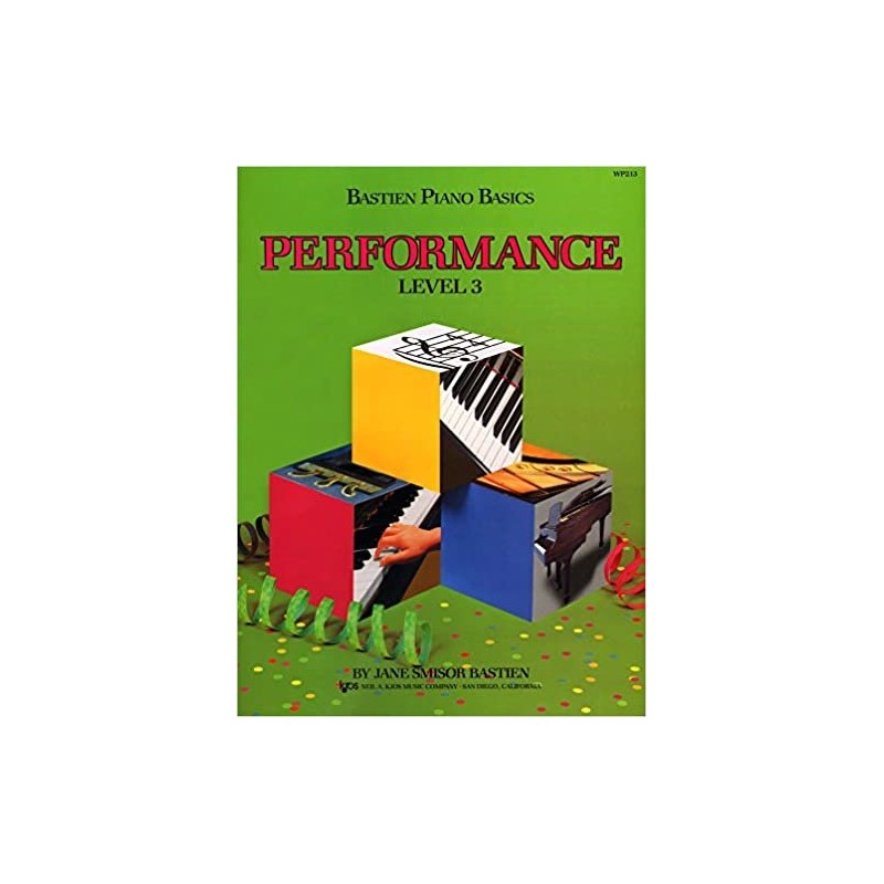 Bastien WP213 Piano Basics Performance Level 3