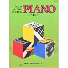 Bastien WP203E Piano Basico Nivel 3