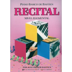 Bastien WP210E Piano Basico Recital Nivel Elemental