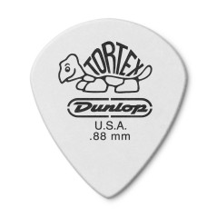 Dunlop 0.88mm Tortex White Jazz III 478P-088