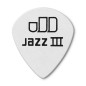 Dunlop 0.88mm Tortex White Jazz III 478P-088