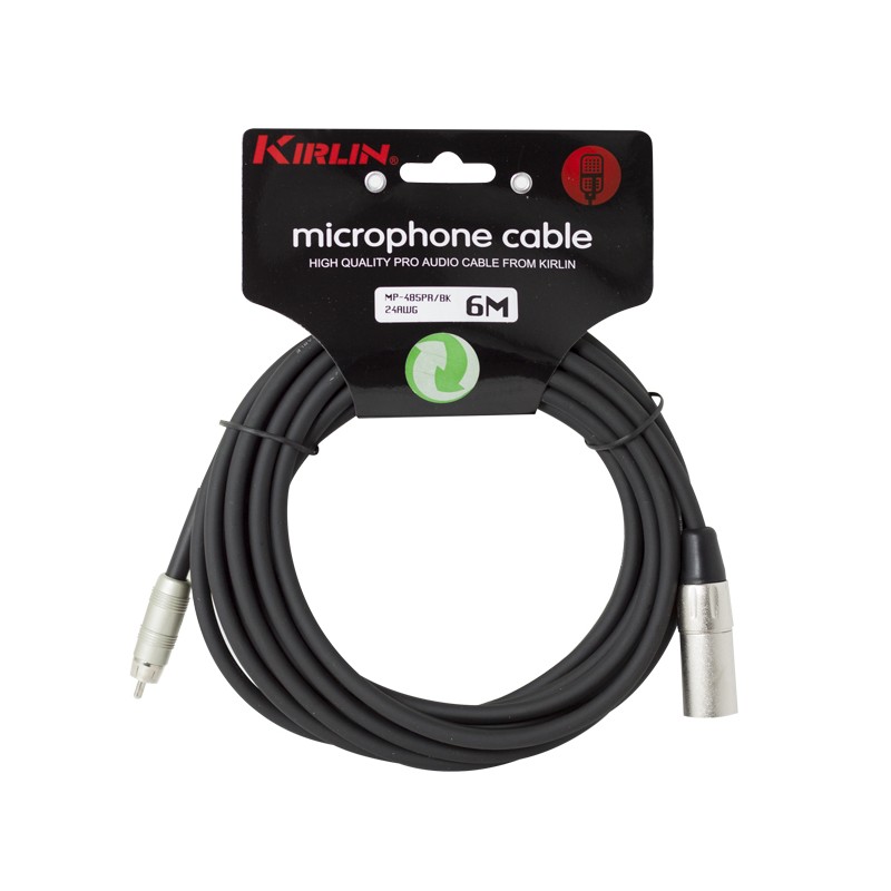 Kirlin MP-485PR 6 M XLR Male - RCA
