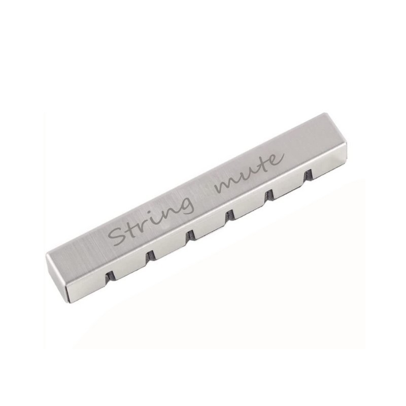 Sordina para guitarra ajustable