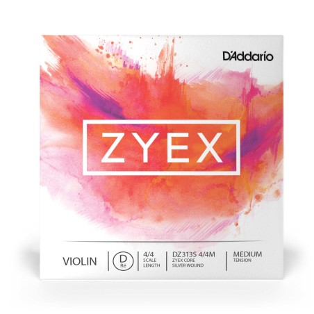 3ª Daddario Zyex DZ313S Plata D (Re) 4/4