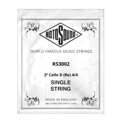 2ª Rotosound RS3002 cuerda guitarra d (re) 4/4