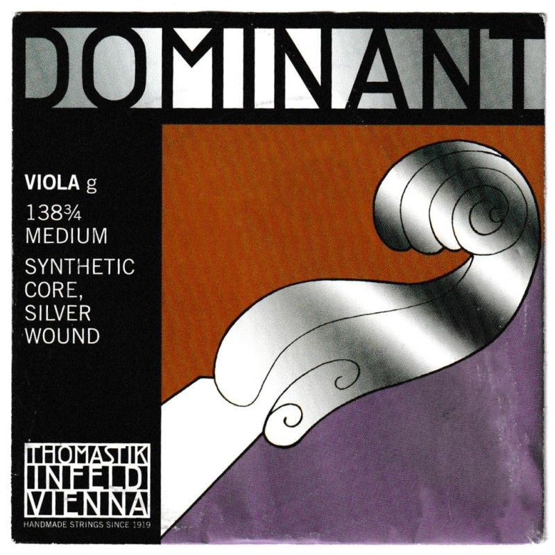 3ª Thomastik Dominant 138 3/4 G (Sol) 14" - 15" Viola