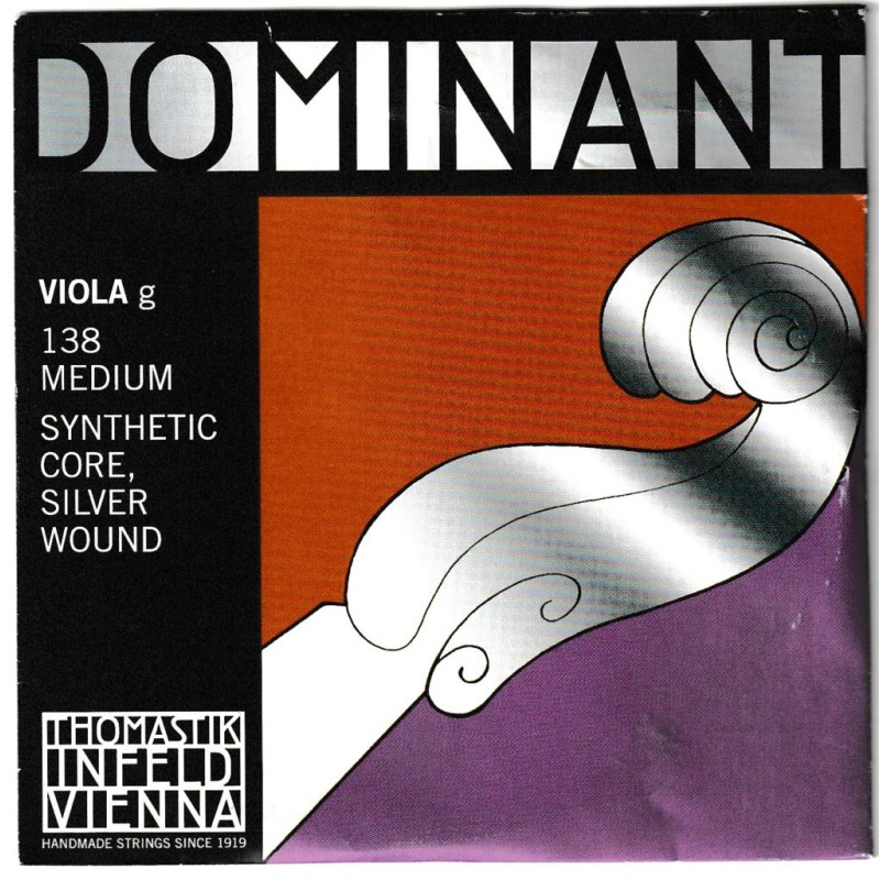 3ª Thomastik Dominant 138 G (Sol) 15" - 16" Viola