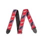 Fender Correa Roja / Blanca / Azul 099-0682-000