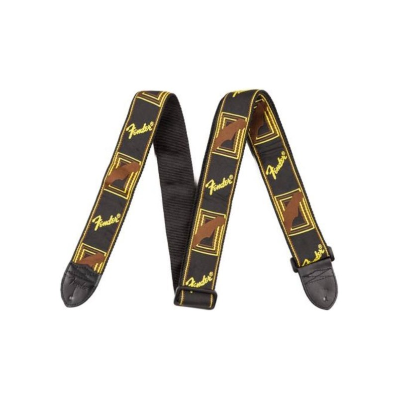 Fender Correa Negra / Amarilla / Marron 099-0681-000