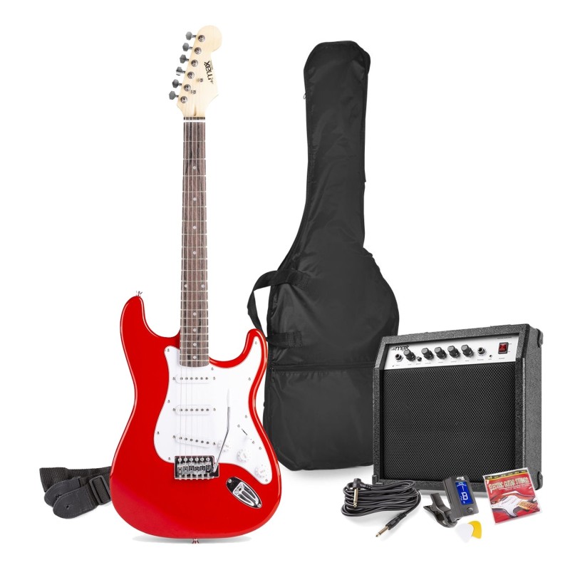 Max Gigkit Pack Stratocaster Roja