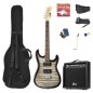 Max Gigkit Pack Guitarra Electrica Negro