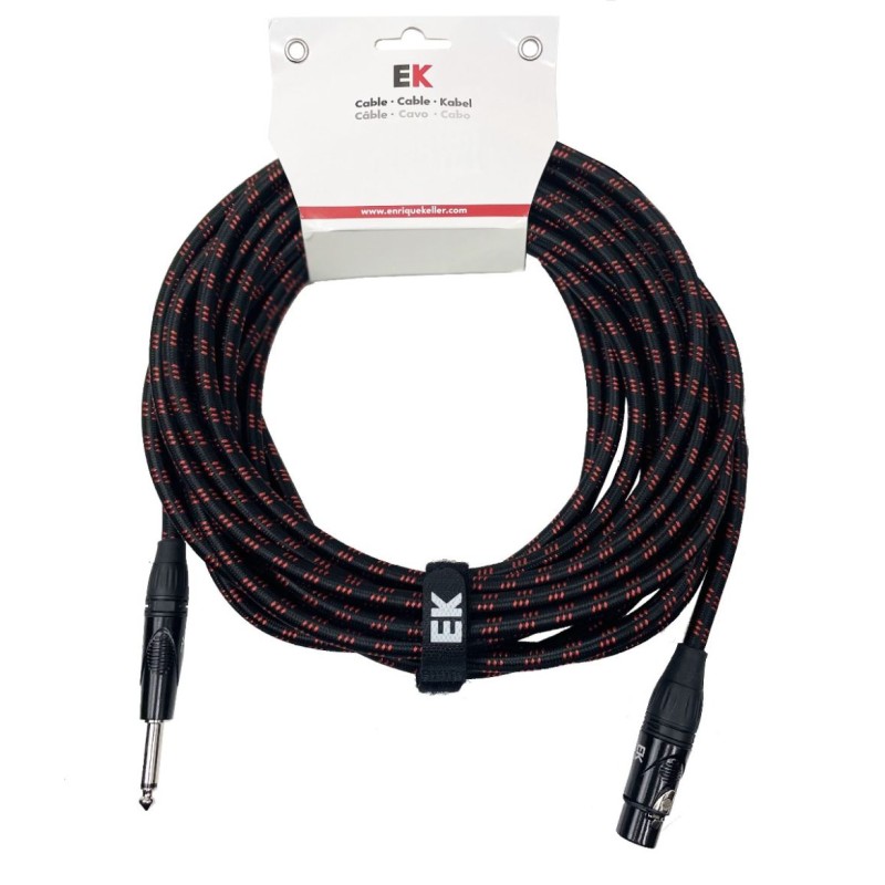 Ek SFXJ002 jack/xlr tela 9 metros